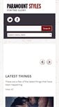 Mobile Screenshot of paramountstyles.com